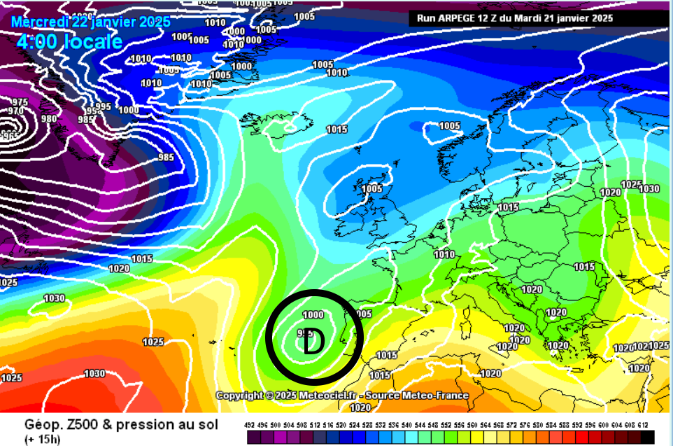 210125 Bulletin neige #2 du 21/01/25 : Le plus gros épisode depuis le début de l'hiver !
