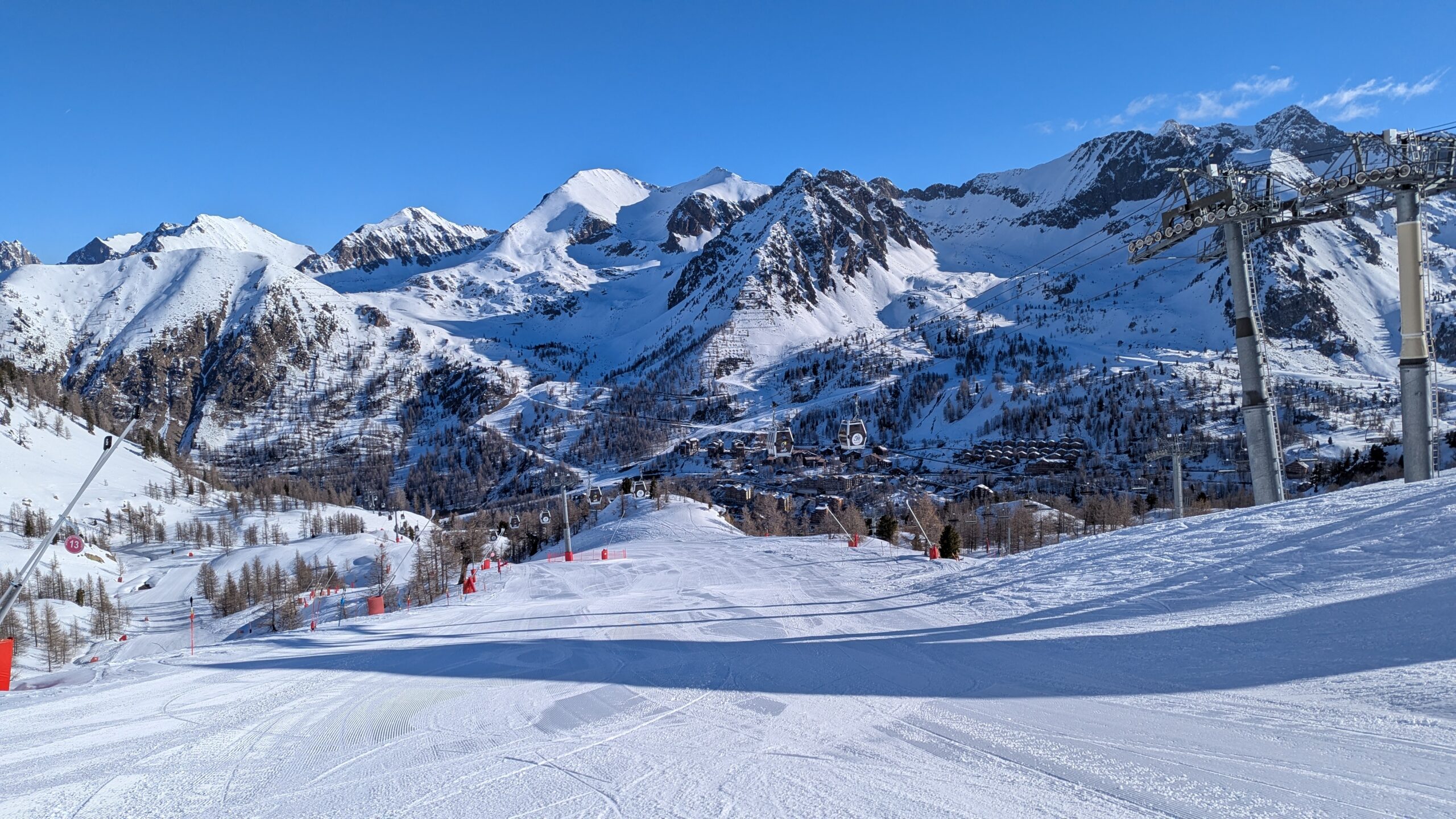 Piste de compétitions Isola 2000