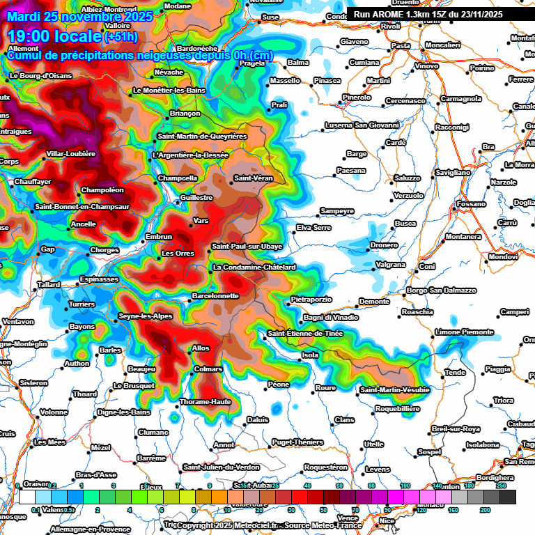Bulletin neige Alpes-Maritimes