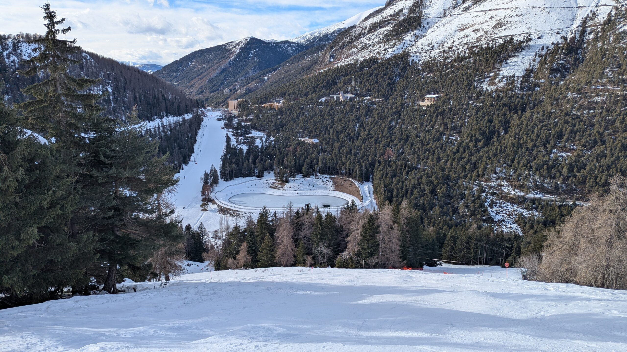 La Colmiane piste de la diable